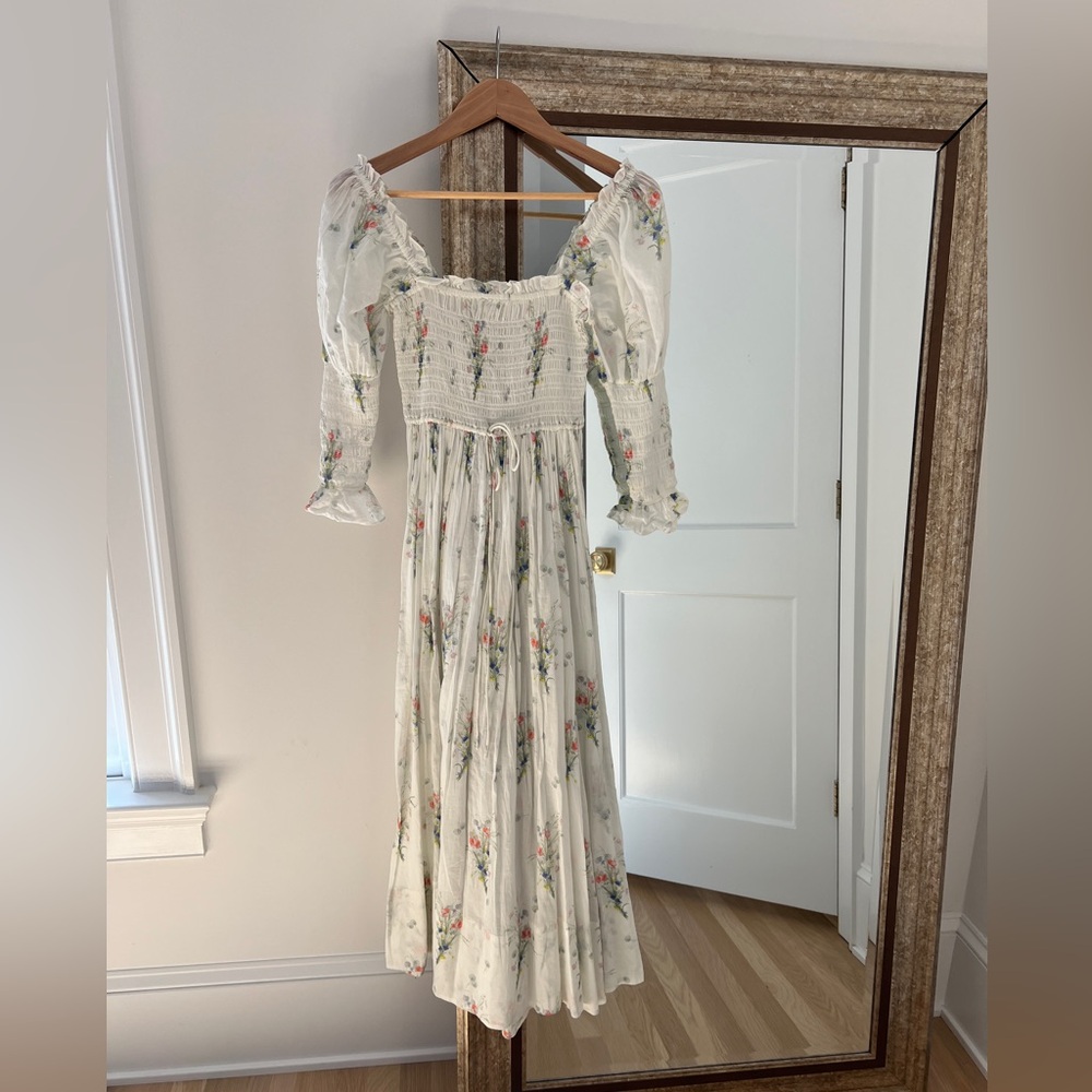 Doen BIJOU DRESS -- PAINTED BOUQUET